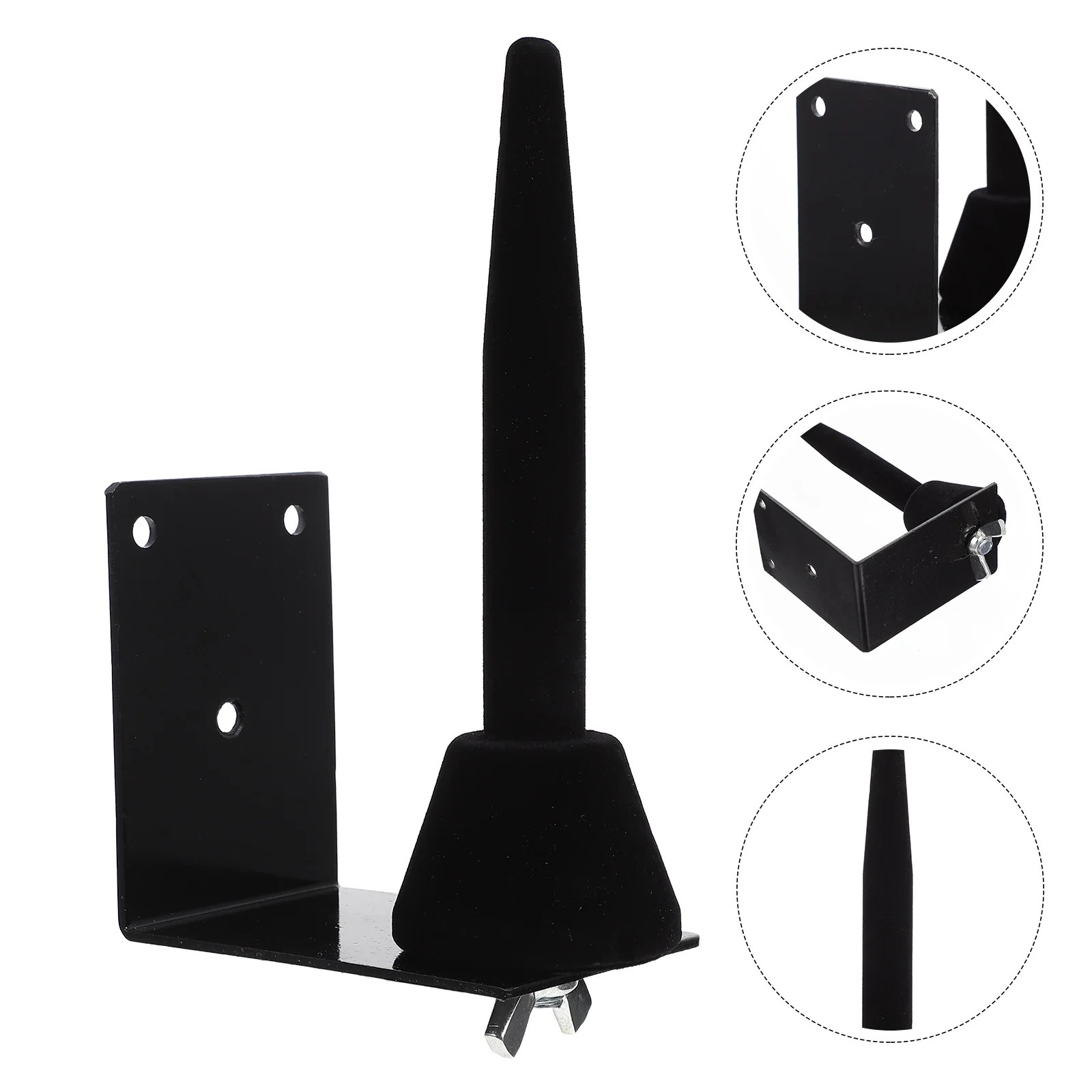 

1 Set Wall-mounted Clarinet Flute Rack Clarinet Flute Displaying Rack for Shop