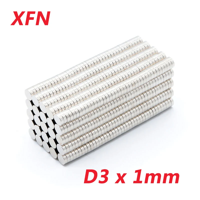 

10/20/50/100 PCS Hot Sale Round Neodymium Magnet 3x1 N35 3x1mm Super Strong Magnet 3*1 Small Refrigerator Magnets D3*1mm Magnet