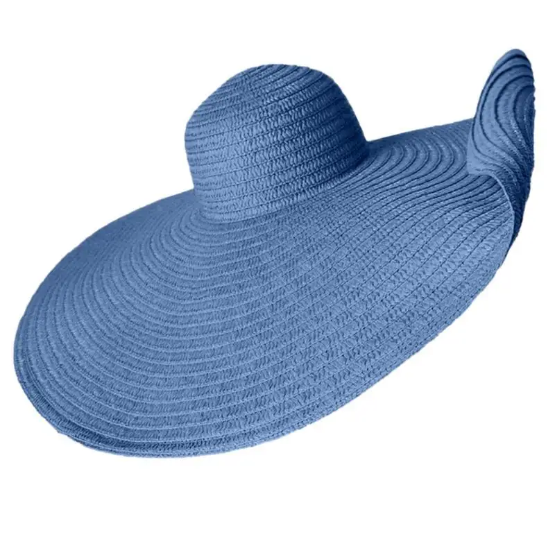 

Шляпа от солнца модная женская Солнцезащитная пляжная шляпа весна лето Солнцезащитная Плетеная соломенная шляпа с большими полями пляжная шляпа для женщин и девочек