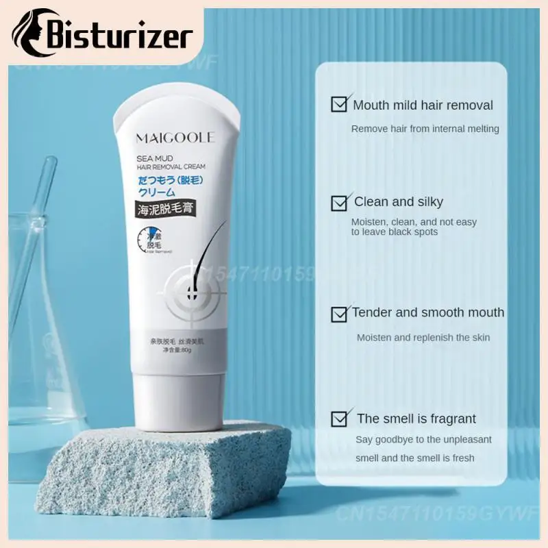 

Soft Texture Cosmetic Hair Removal 1 Hair Removal Cream Painless Hair Removal Wide Range Of Uses Depilatory Wax Compact Design
