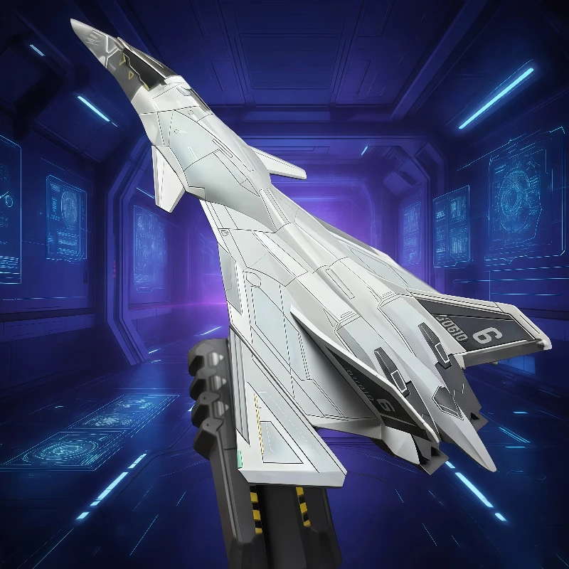 Фото 1:72 Nantianmen Plan Baidi B-Type Aerospace Fighter, модель самолета из сплава, имитация военного истребителя, коллекция высокого класса, подарок №2