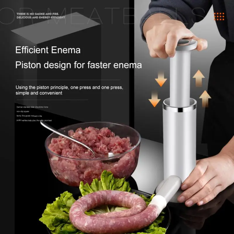 

Enema Machine Household Filling Sausage Machine Can Sausage To Make Sausage Sausage Production Tools Artifact Automatic