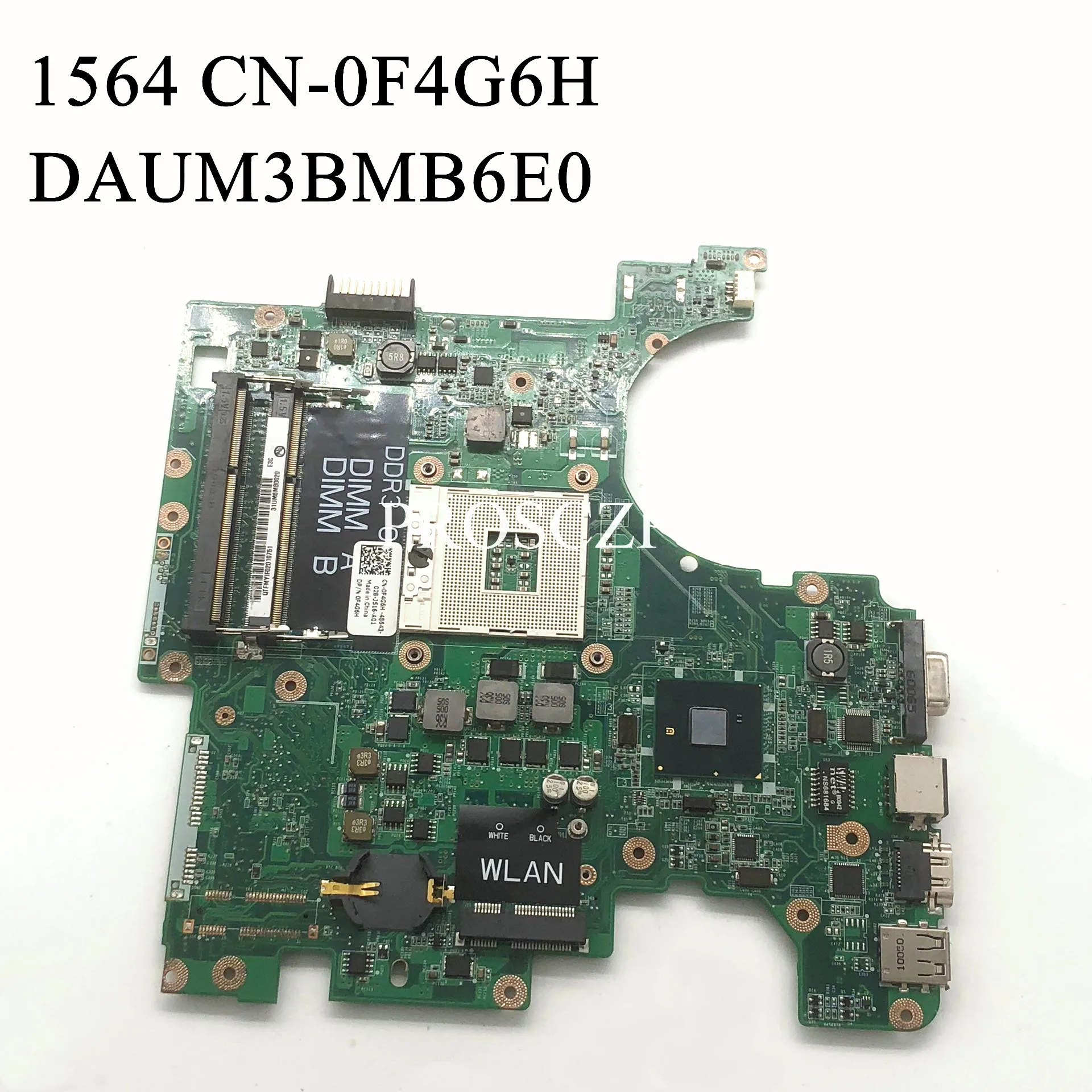 CN-0F4G6H 0F4G6H F4G6H High Quality Mainboard For DELL Inspiron 1564 Laptop Motherboard DAUM3BMB6E0 HM55 DDR3 100% Working Well