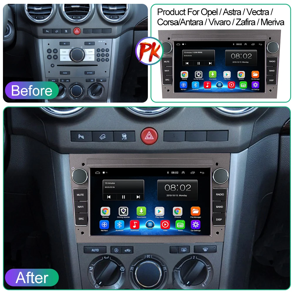 Мультимедийная магнитола CAIXI мультимедийная стерео-система на Android 11 с GPS для Opel
