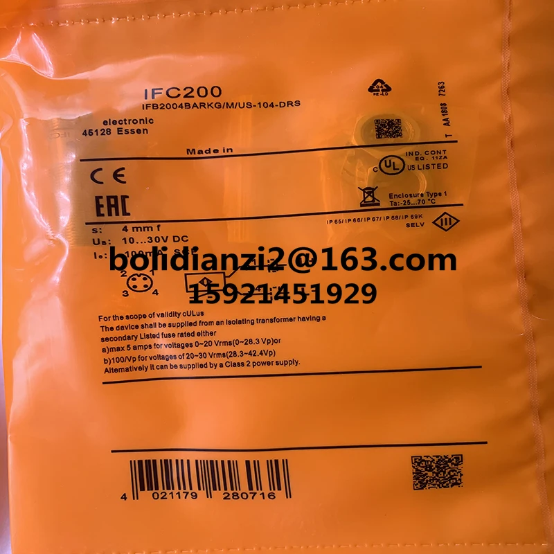 Совершенно новый за пределами полки IFC200 IFC201 IFC202 IFC203 IFC208 оригинальный датчик