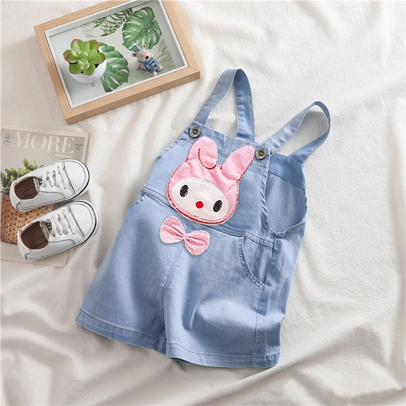 

IENENS Summer Kids Baby Boys Jumper Pants Denim Shorts Jeans Overalls Toddler Infant Girl Playsuit Clothes Clothing Trousers