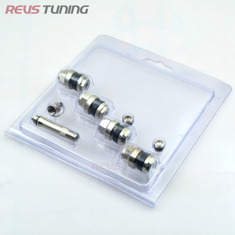 

Бескамерный Монтажный болт в комплекте, 4 шт., колпачки для клапана шины автомобиля