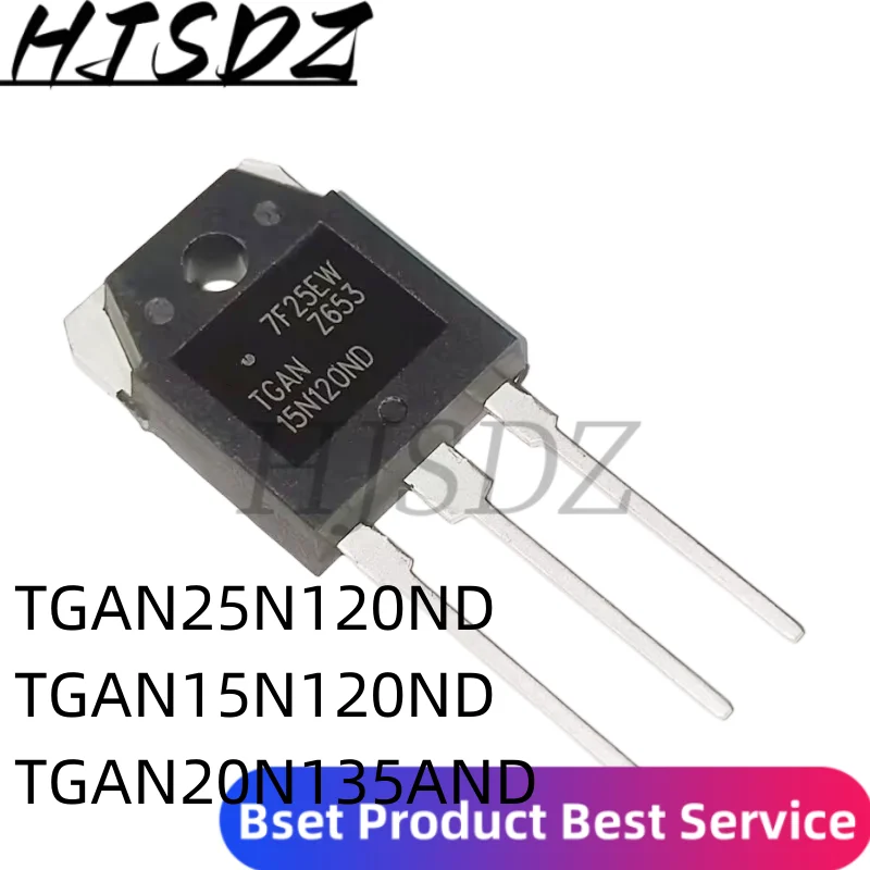 ТРАНЗИСТОР IGBT прерыватель, nuevo y Original, 5 unids/lote, TGA15N120ND, 15N120ND, TGAN15N120ND o TGA25N120ND, TGAN20N135ND