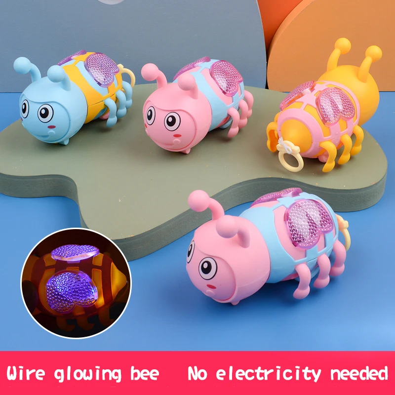 

Cartoon Bee Ladybug Snail Luminous Toy No Battery Children Funny Gifts