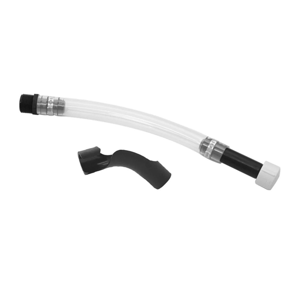 

4sets Accessories Easy Install Gas Can Leakproof Fuel Filler Hose Flexible For Racing Jugs Container Replacement Durable Clear