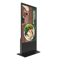 55 signage floor standing touch screen weatherproof 65 inch digital customized advertising 55 kiosk