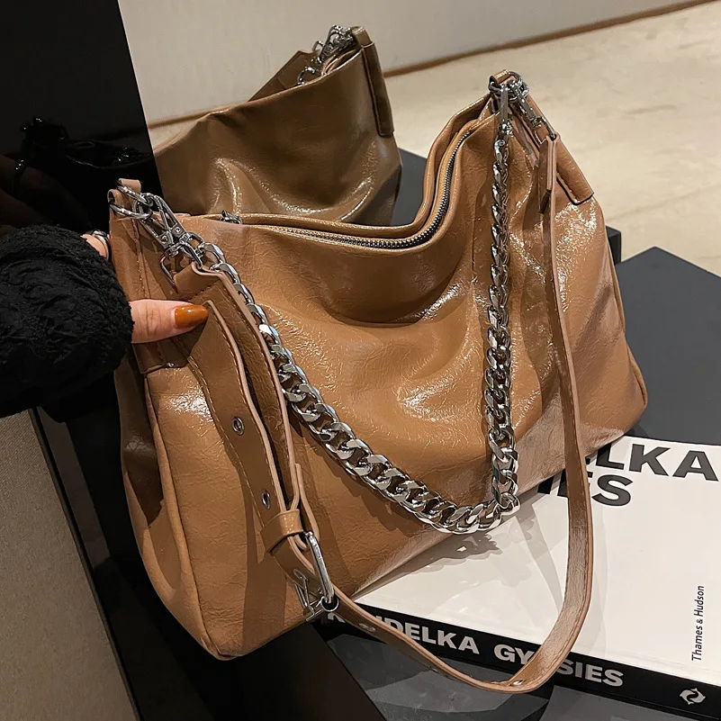 Women's Tote Bags Large Capacity Leather Tote Bags Big Tote Bags with Zipper Luxury Designer Handbags Crossbody Messenger Bag