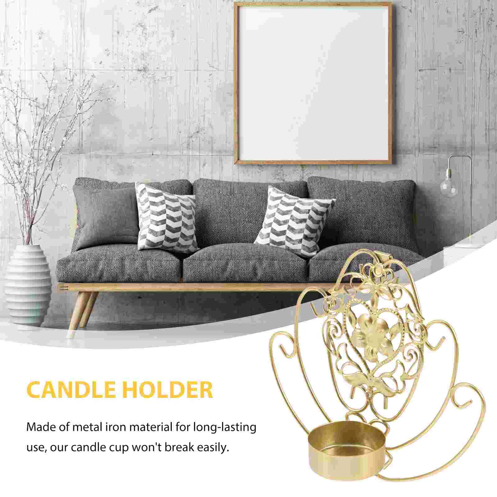 Настенный подсвечник металлический подсвечники декор настенное модное бра