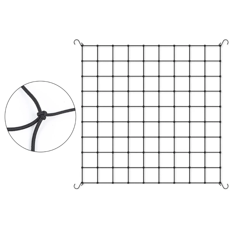 Растущая палатка Scrog Trellis Net Эластичная сетка для растений с крючком Гидропоника