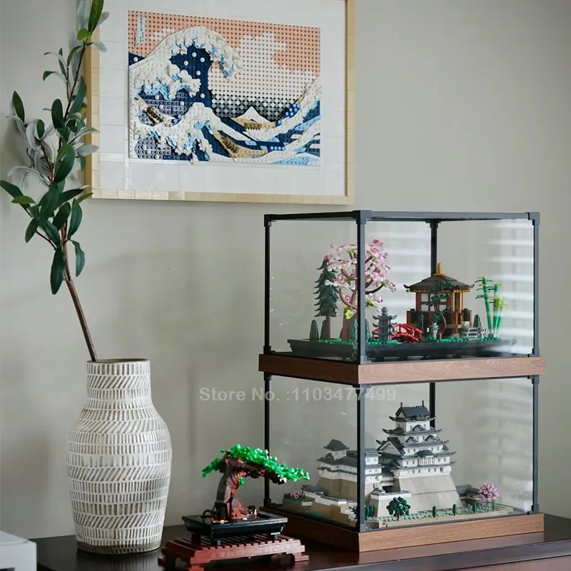 21060 набор замков Химеджи с архитектурой коллекция достопримечательностей модель