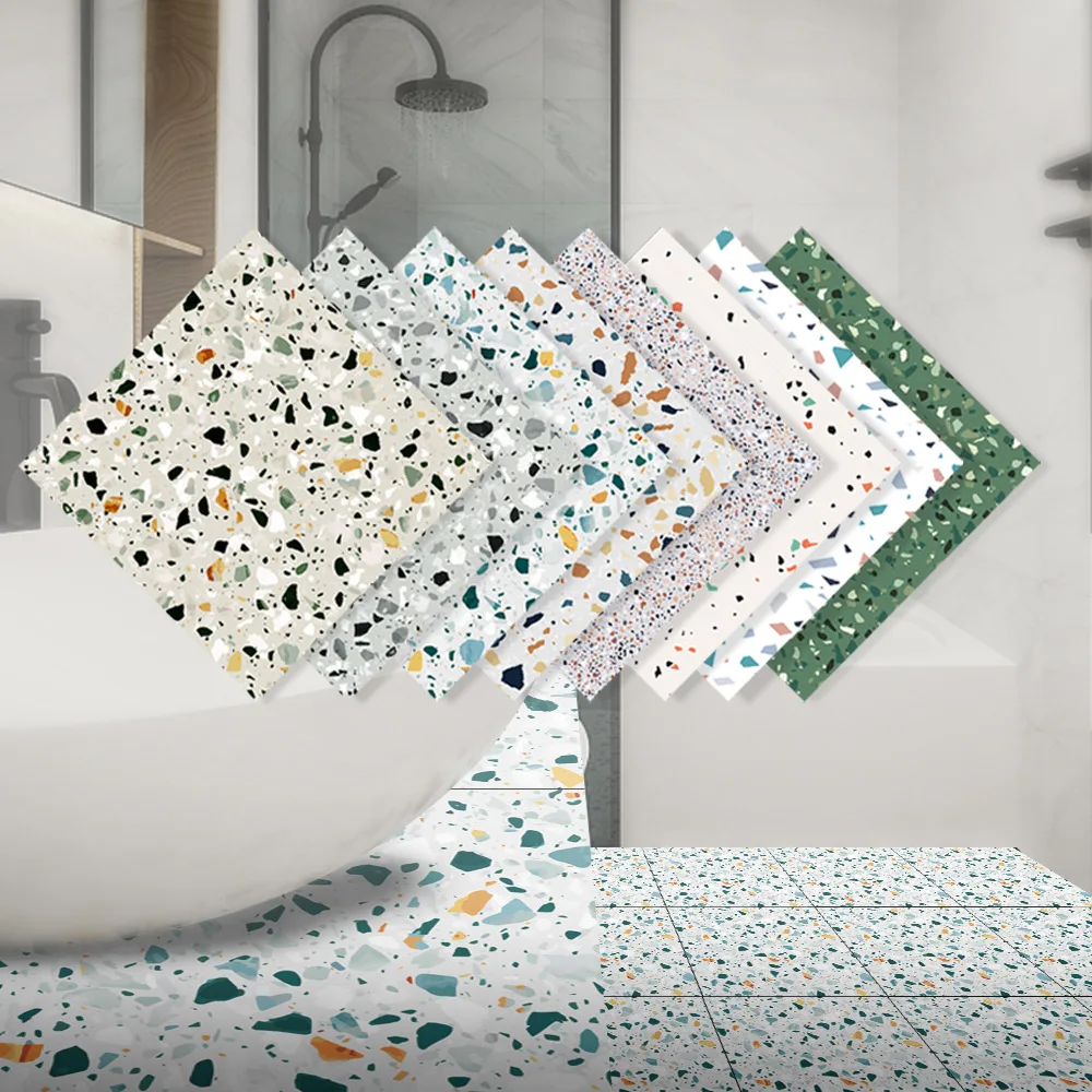 

Thickened terrazzo ground paste self-adhesive ceramic tile paste decorative marble anti-skid film wall paste floor paste