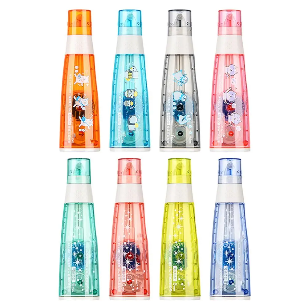 

1pc Double-sided Tape 6mm*8m Roller Type Dispensing for Scrapbooking DIY Hand Account Supplies Paste Tool Stationery