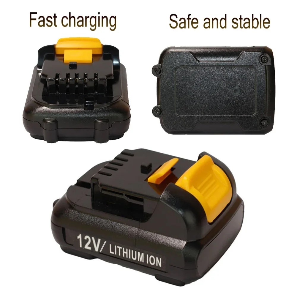 Литий-ионная батарея для DeWalt DCB120 DCB123 DCB122 DCB124 DCB121 3 0-в 12 В