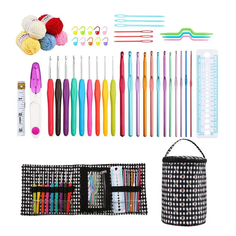 

Набор игл для вязания крючком эргономичный, для начинающих
