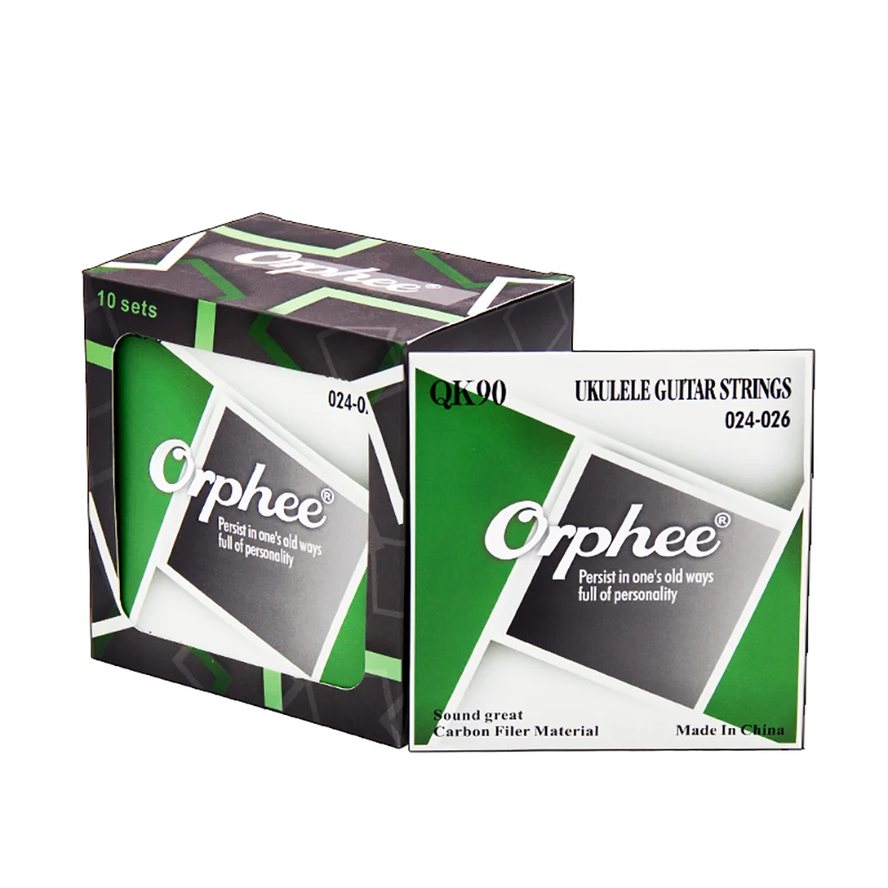Orphee QK90 серия струны для укулеле профессиональный полный набор прозрачный