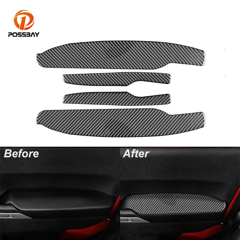 

4Pcs Inner Door Armrest Panel Cover Trim Mouldings Interior Parts for Jeep Wrangler JK 4Door 2011 2012 2013 2014 2015 2016 2017