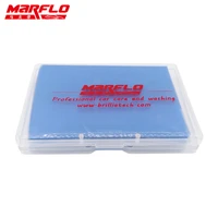 5pcs marflo magic clay bar fine 100g with pp box super car cleaning detailing care wash before wax applicator brilliatech