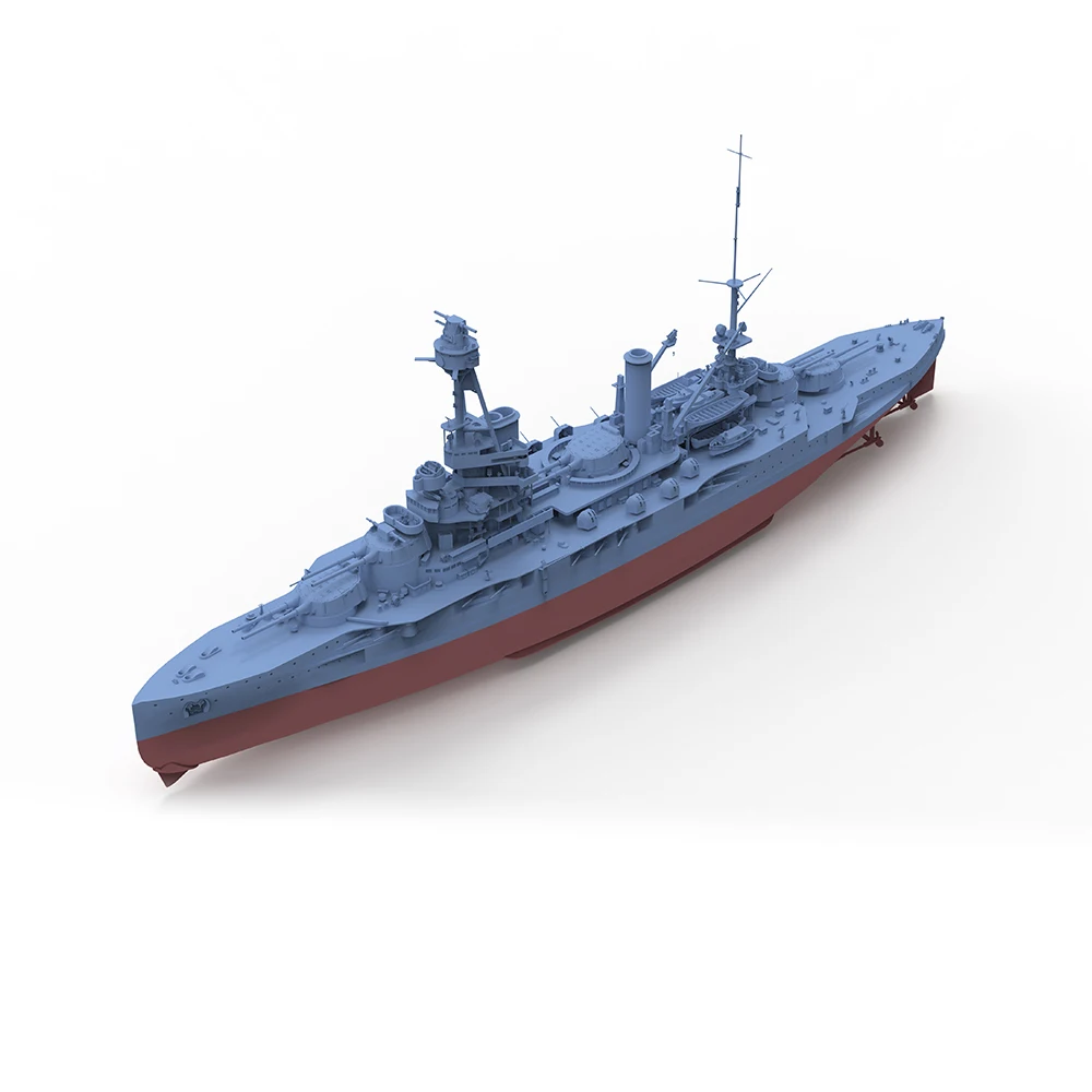 

SSMODEL 700526S 1/700 3D Printed Resin Model Kit France Navy Bretagne Battleship Full Hull