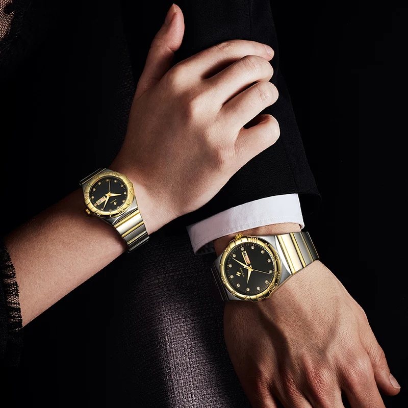 WWOOR Elegant Women Watch Fashion Luxury Ladies Dress Bracelet Wristwatch Stainless Strap Quartz Watches For Women Montre Femme