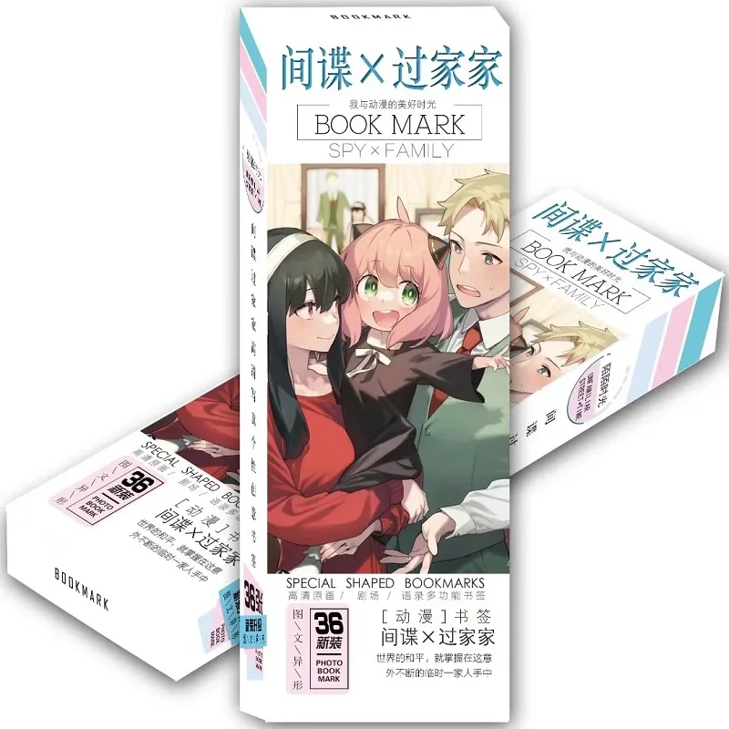 

36 шт./компл. бумажная Закладка с героями мультфильмов