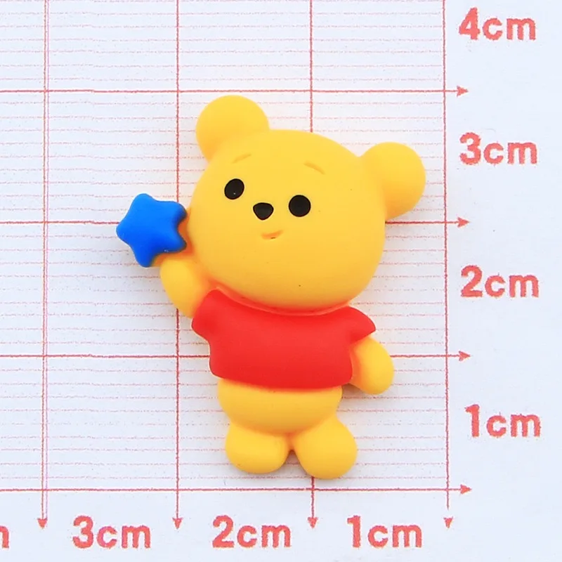 10 шт. новинка милый мультяшный пчелиный медведь кабошон из смолы для рукоделия