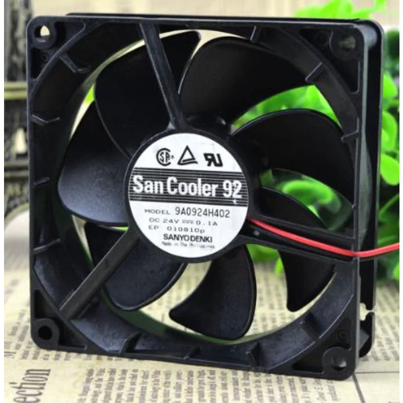 Кулер для процессора Sanyo 9A0924H402, 9 см, 9025 дюйма, 24 В, а
