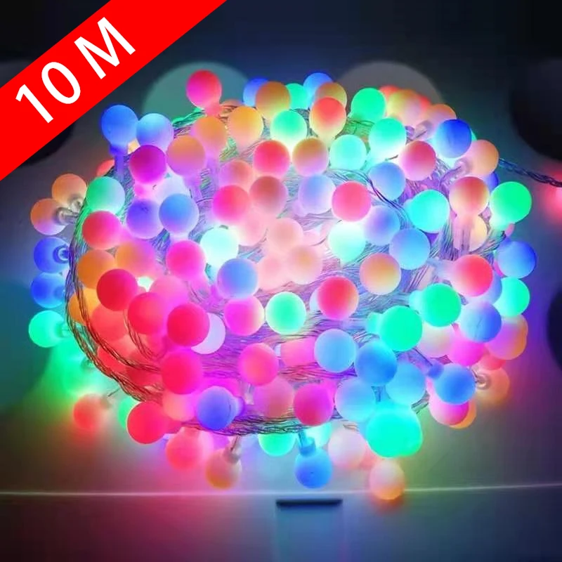 

Светодиодная гирлянда с питанием от USB/аккумулятора, 10 м