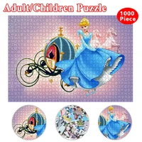 disney cinderella jigsaw puzzle 1000 pieces puzzle game assembling puzzles for adults puzzle toys kids home games toys