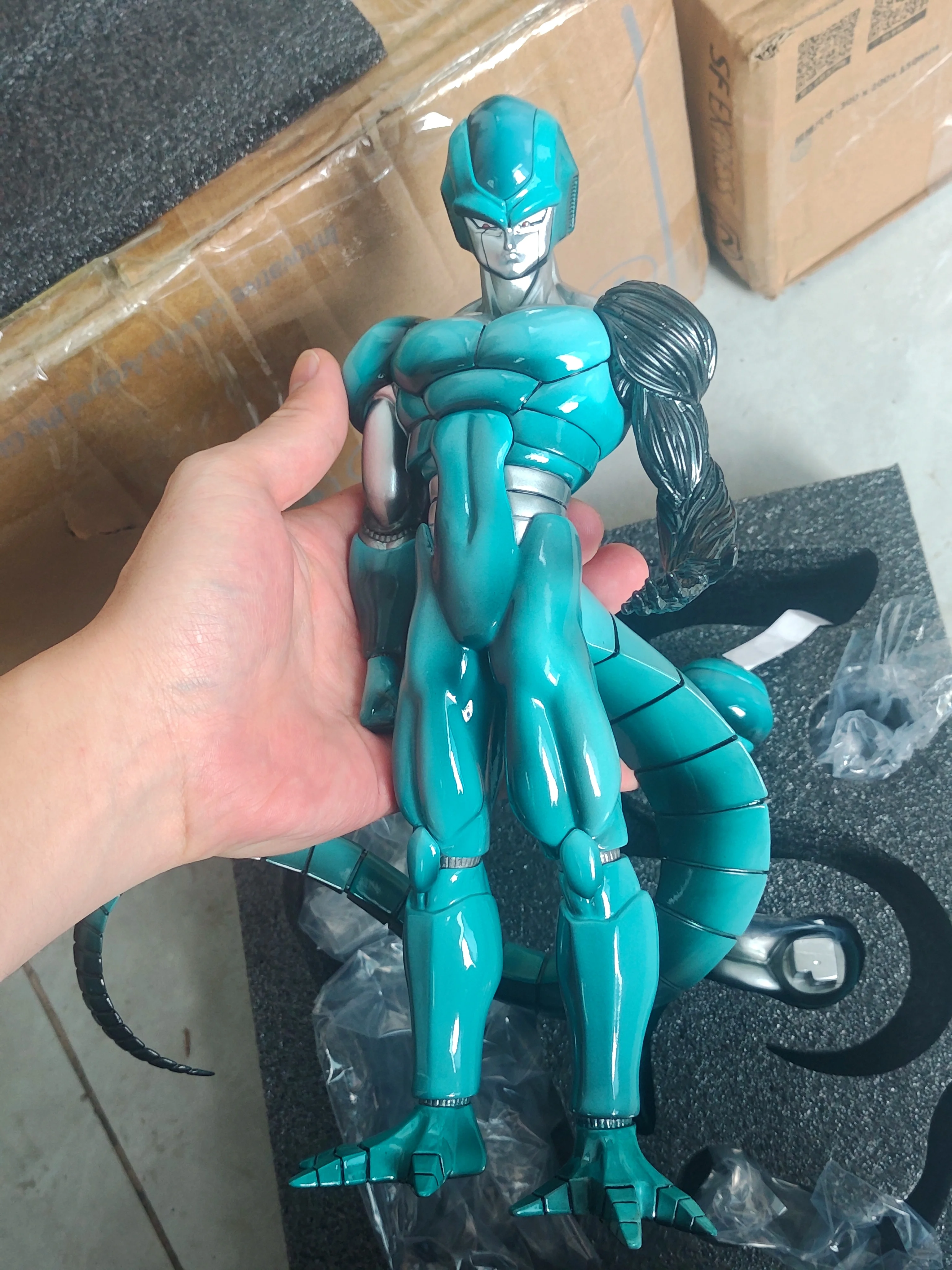 В НАЛИЧИИ: Фигурка YJ Studio Dragon Ball Z Cooler, 28 см, металлическая фигурка Cooler, коллекционная модель из ПВХ, игрушки, подарки (art.: 3920d8d2b890b) - 3920d8d2b890b