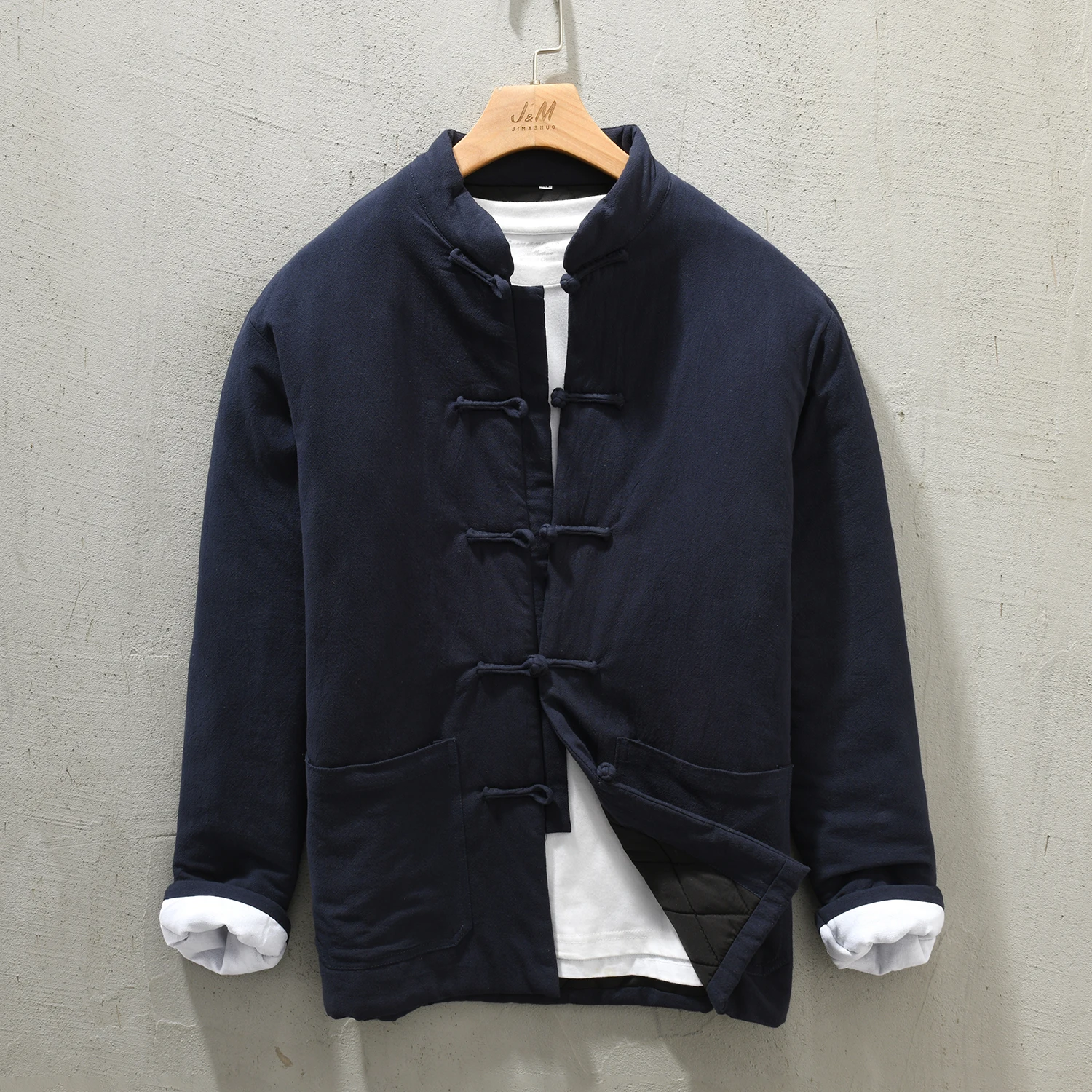 Полярная конопляная китайская пряжка национальная мода повседневное хлопковое