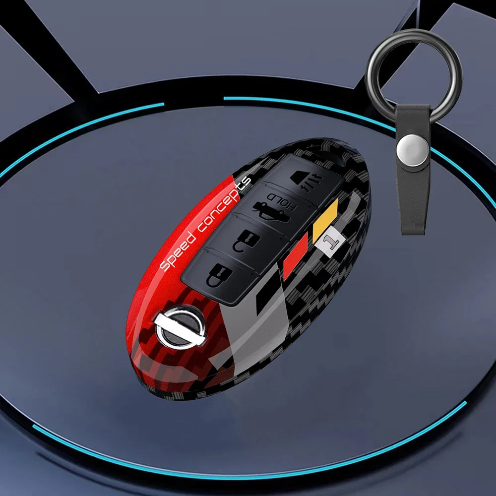 Граффити из углеродного волокна автомобильный чехол-брелок для Nissan Qashqai Juke J10 J11