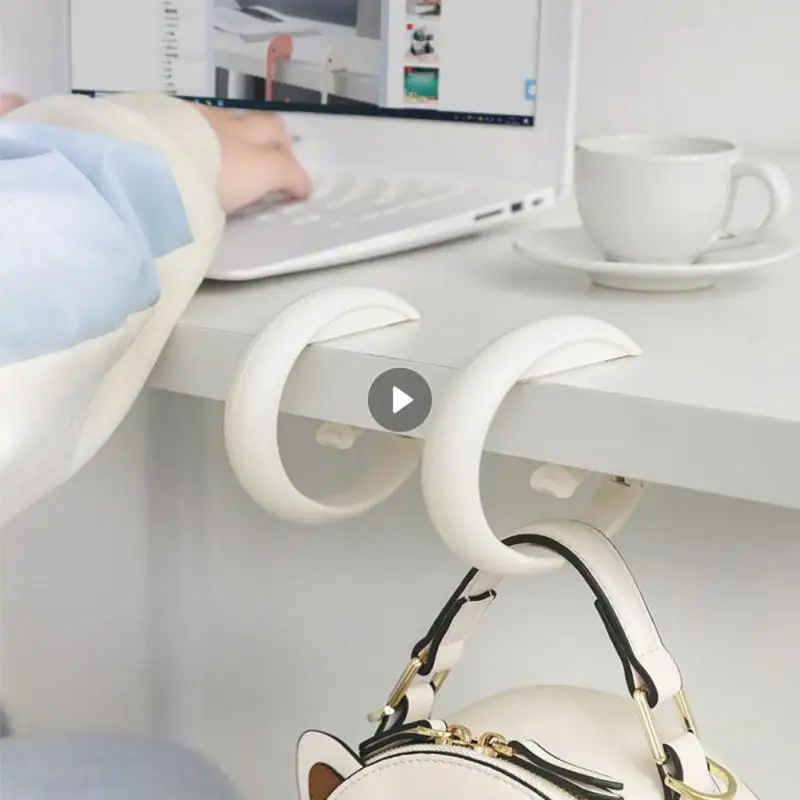 

Портативная креативная подвесная сумка, крючок без отверстий, крючок для кромки стола, крючки для дома, шкафа, спальни, общежития, многофунк...