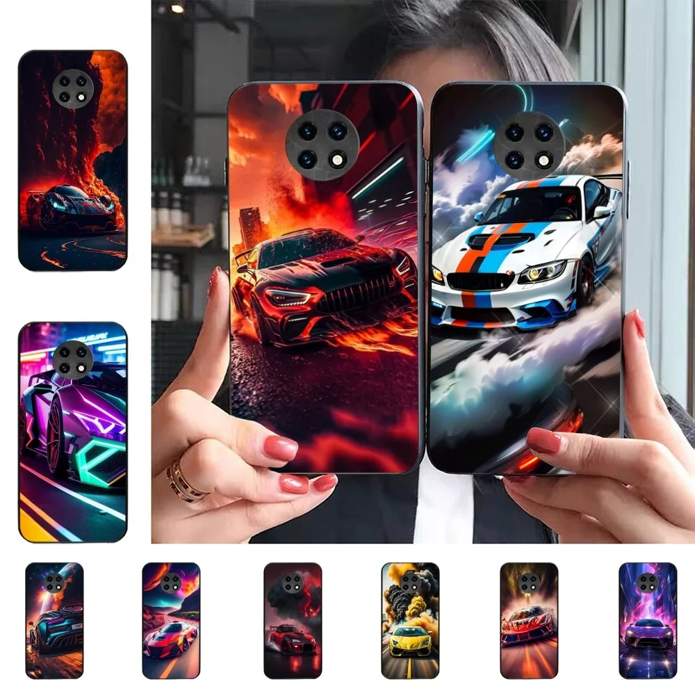 Новый чехол для телефона в форме спортивного автомобиля Redmi 5 6 7 8 9 10 plus pro A GO K20 K30 K40