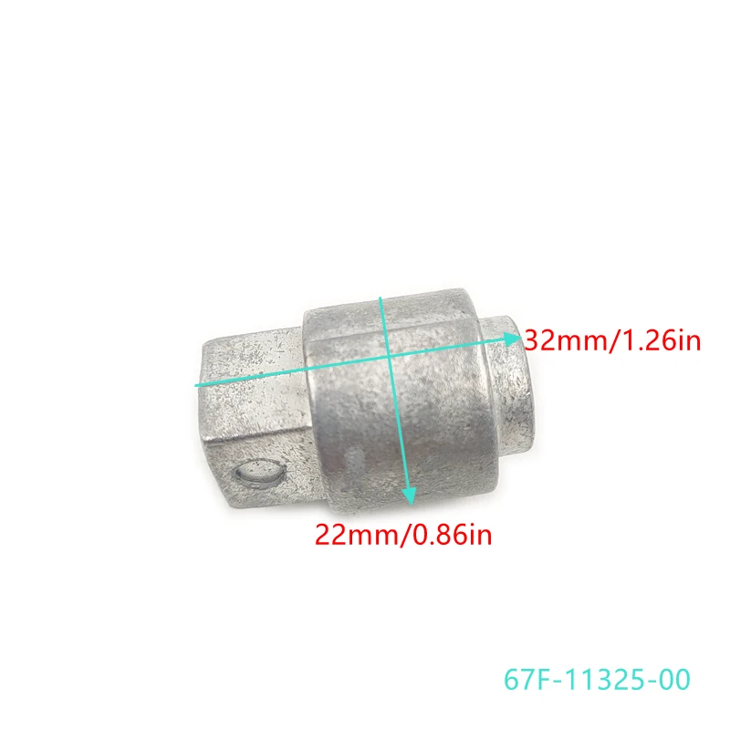

Анод цинка 67F-11325-00 для подвесного мотора Yamaha 4T F80-225 67F-11325