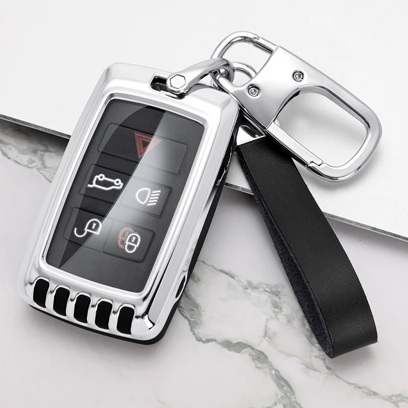 

Автомобильный чехол для ключа дистанционного управления, чехол для ключа для Land Rover Range Rover evodiscovery Sport Velar для Jaguar XE E-PACE XF