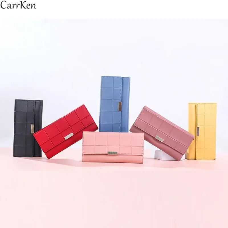 

New 2022 Female Wallet Spring Fashion Phone Pocket Card Holder Billetera Carteras Mujer Hasp Zipper Women Clutch Lady Wallets