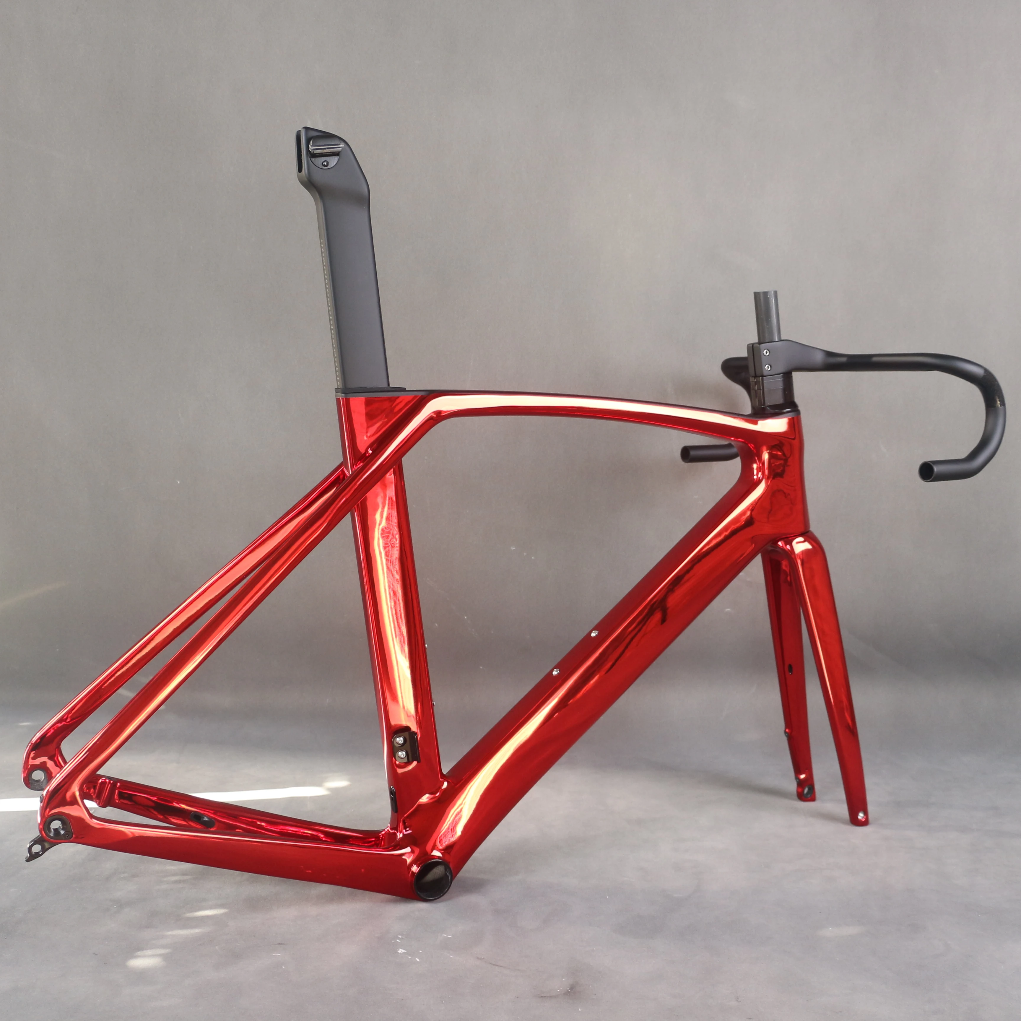 Гальванический цвет диск карбоновая дорожная рама велосипедные рамы T1000 EPS