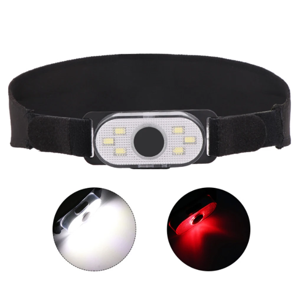 

Women Men 4 Modes Adjustable Running Jogging Headlamp Camping Head Torch Headlight Flashlight Outdoor Equipment