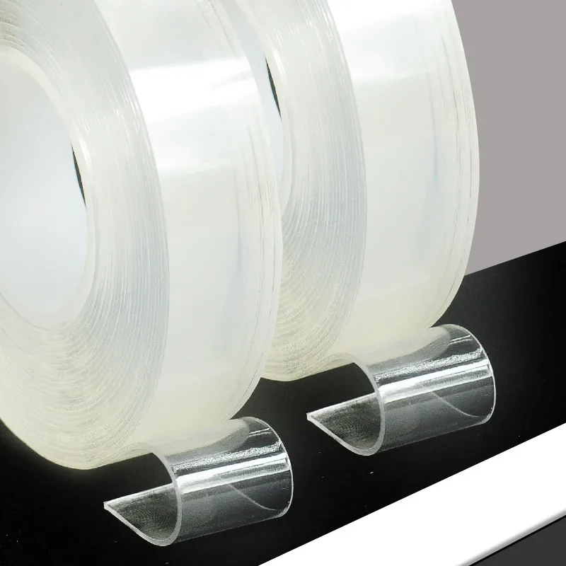 

Double Side Tape Feature Waterproof Reusable Adhesive Transparent Glue Stickers Suit for Home Bathroom Decoration 1/2/3/5 Meters