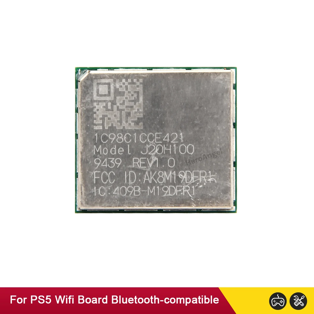 

Original NO NEW Wireless Wifi Bluetooth-Compatible Receiver PCB Board For PS5 J20H100 REV1.0 For PS5 J20H100 Motherboard Console