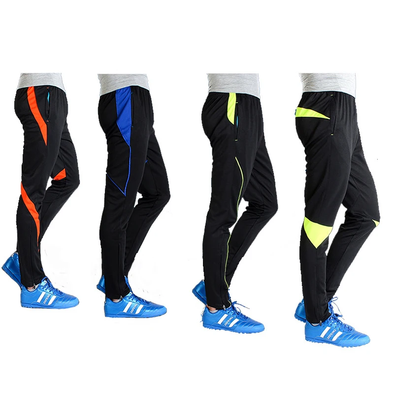 

Football pants men's sports training pants lower legs summer running pants slim and breathable fitness pants