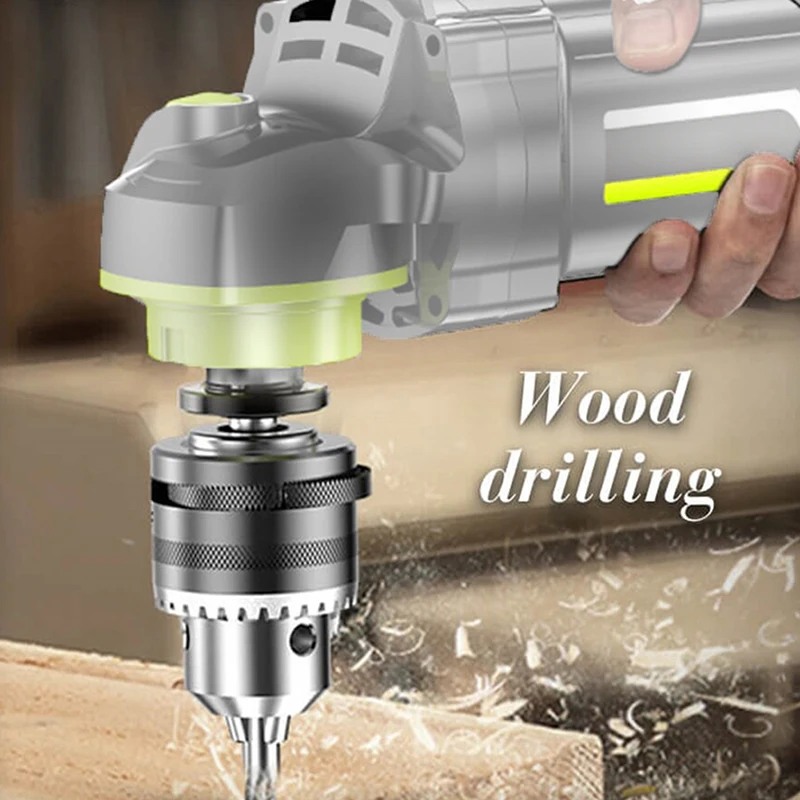 

High Carbon Steel Angle Grinder Electric Drill Conversion Collet 10mm Suitable for 100mm /4inch Angle Grinder Woodworking Tools