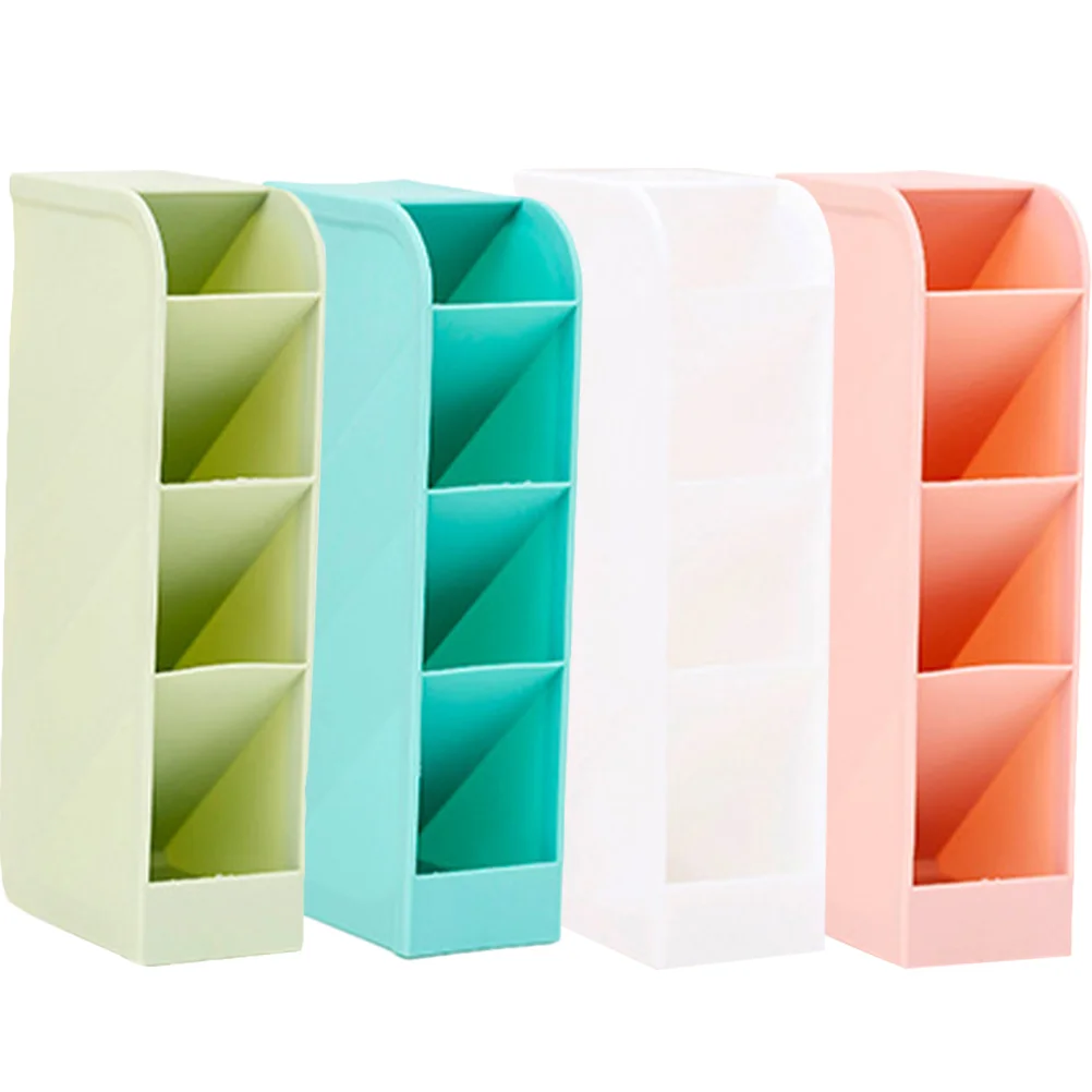 

Pen Organizer Desk Holderstationerystorage Brush Cup Boxholders Makeup Desktopcompartments Supplies Office Accessories School
