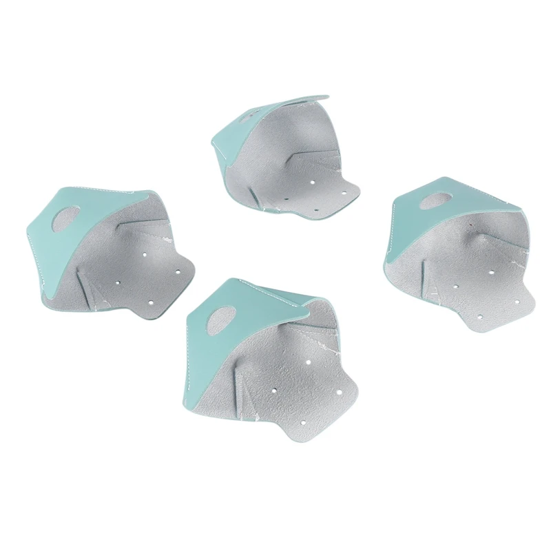 

4 Pieces Toe Cap Guards Protectors Toe Caps Roller Skate Cap Protectors For Quad Roller Skate