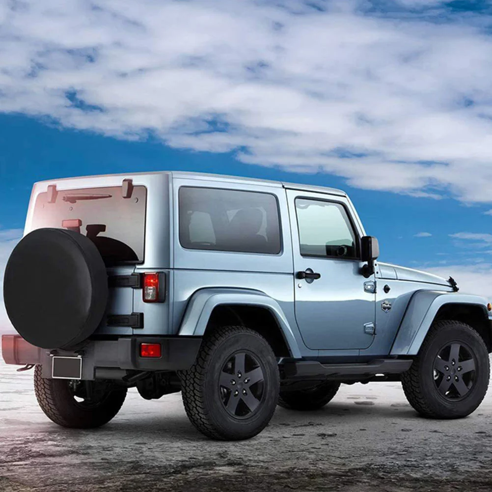 

Rv Tire Cover 13 Inch Tire Wheel Protector Spare Tire Cover Case For Rv Trailer